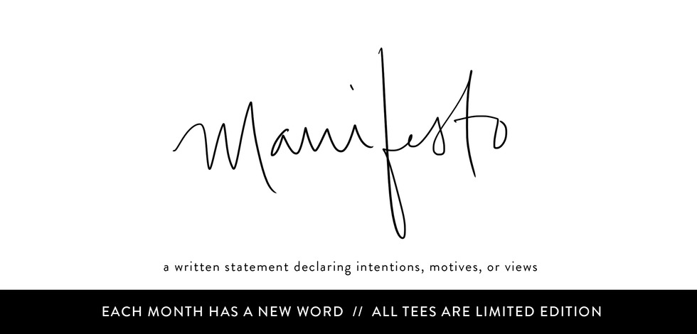 MANIFESTO