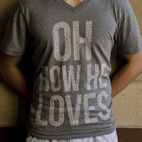 Oh How He Loves - V-Neck (MEN'S)