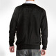 Men's V-neck Wool Blend Black Sweater - Thumbnail 1