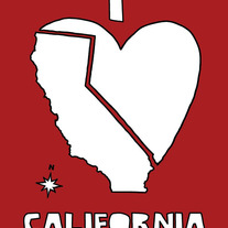 California love, 5x7 print