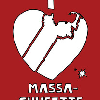 Massachusetts love, 5x7 print