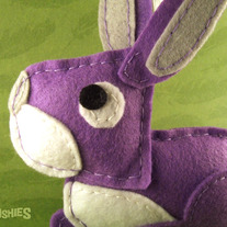 Animal Felt Easter Ornament - Ester the Bunny