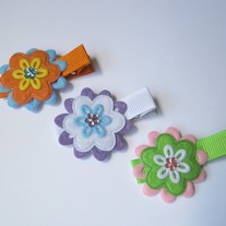 Fun felt clippie set