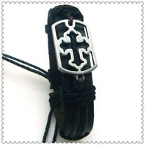 Adjustable Cross Bracelet
