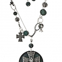 Cross Necklace and Earring Set