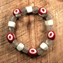 Ox Blood Moon Men's Bracelet