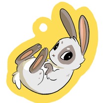 Bunny Phone Charm