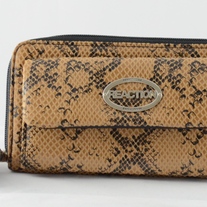 Kenneth Cole Snakeskin Print Wallet