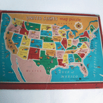 United States Map Puzzle by Playtime House