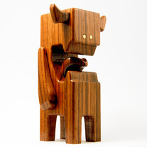 WALNUTI - 4" Wood Toy