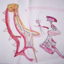 Self Initiation - Original Art on Paper 