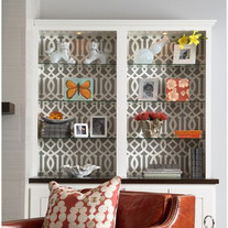 Modern Link Geometric Couture Designer Pattern Stencil for Walls Decor better than Vinyl