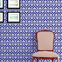 Beautiful Sasha Moroccan Inspired Modern Wall Stencil
