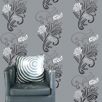 Azalea Mystique Flower Wall Stencil Home Decor