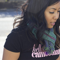 Girl's Tee: Hella Cambodian