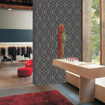 Moxie Geometric Lattice Wall Stencil Home Decor 
