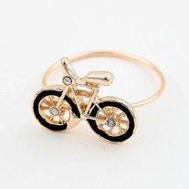 FREE SHIPPING Bicycle Bike Adjustable Ring Girls Womens Teen