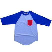 CONTRAST POCKET RAGLAN 
