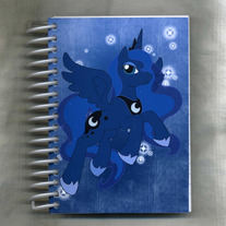 Notebook S - My Little Pony FiM: Princess Luna (Fanart)