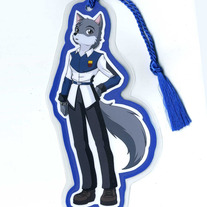 Bookmark - Raven Wolf - Dolly Conner