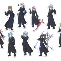 Mini Magnets - KH Organization XIII Character Magnets (Fanart)
