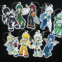 Keychains - Elemental Chibi Bishonen Keychains