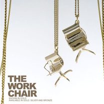 THE WORK CHAIR - SILVER  