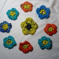 Plarn Hair Flair Clips
