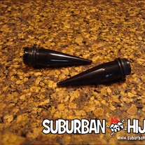 Black Acrylic Taper
