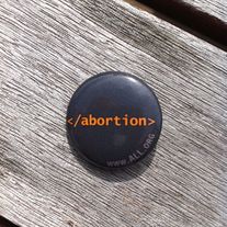 End Abortion Button