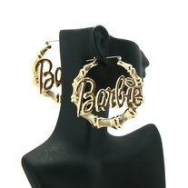 Barbie Bamboo Hoop Earrings