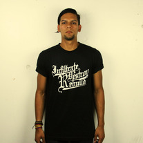 IDR Black Crew Neck Tee