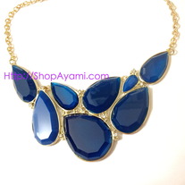 Teardrop Gemstone Necklace
