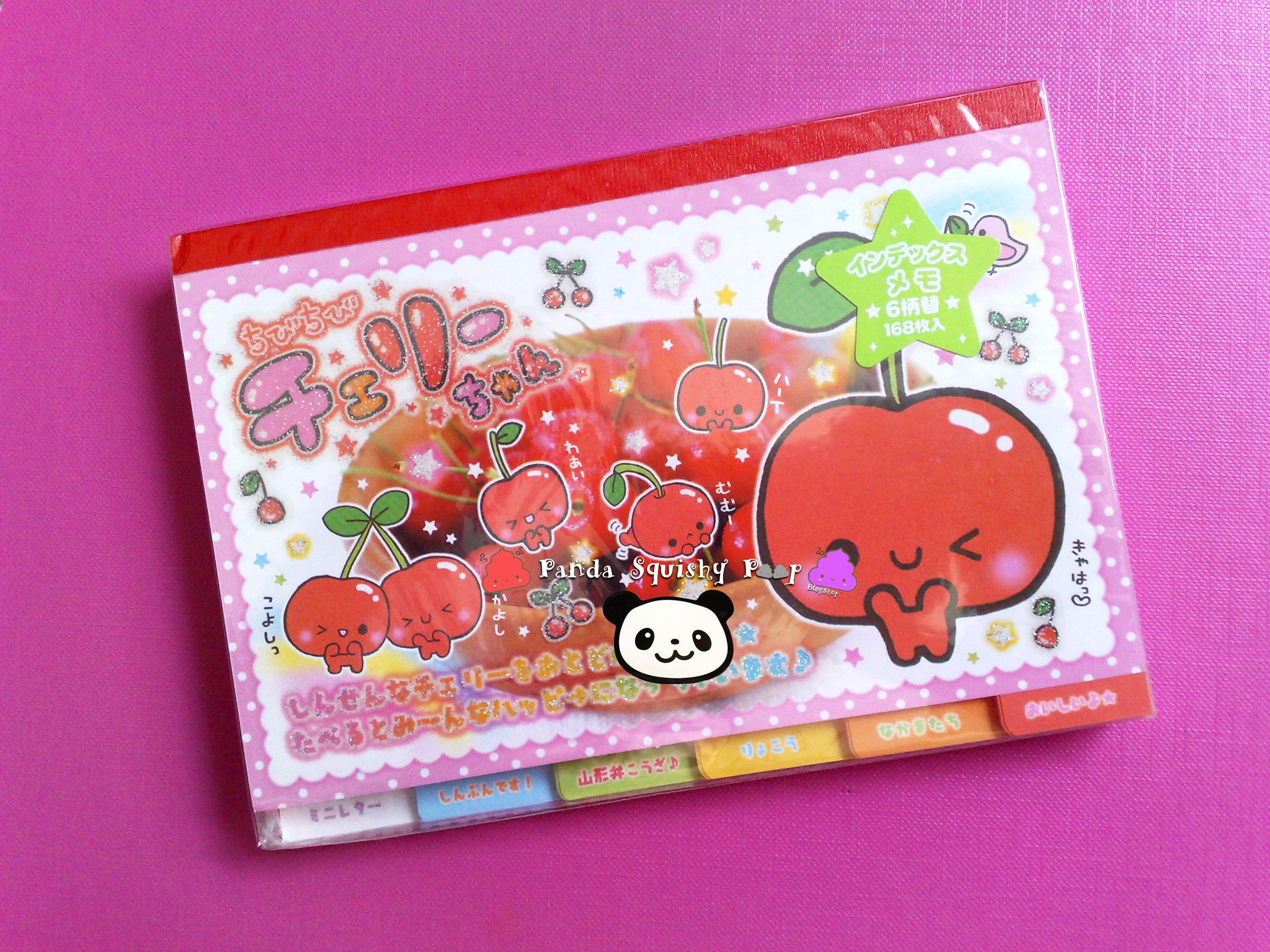 Kamio Japan Cherry Chan regular tab memo pad (Rare) on Storenvy