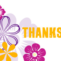 Thanks | Pink Flowers
