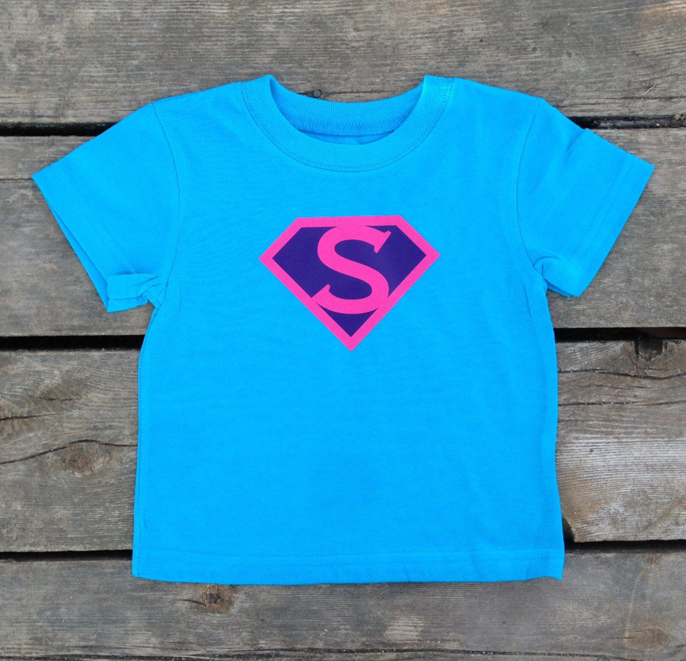 Girls Personalized Superhero TShirt, Custom Super Hero Shirt with