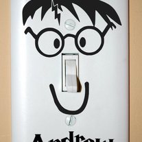 Personalized Harry Potter Light Switch Cover