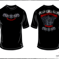 AA black T-shirt hanté