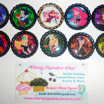 Disney Tattoo Princess Rings