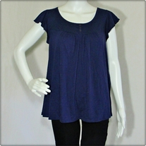 Navy Button Shirt