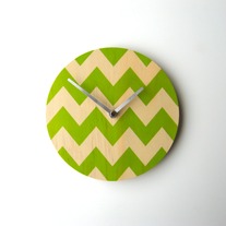 Objectify Chevron Wall Clock