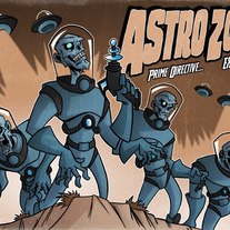 Astro Zombies print 12x8