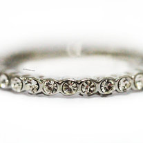 Crystal Ring - Silver