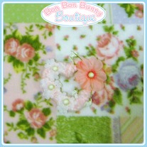 Pretty Pink Flowery Heart