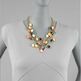 Kate Spade New York Roped In Gold Triple Strand Multi Gem Necklace - Thumbnail 1