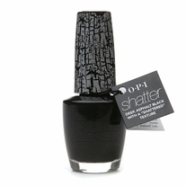 OPI Black Shatter
