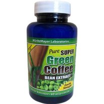 Pure Super Green Coffee Bean Extract 60 veggie caps as Seen on Dr Oz Show FREE SHIPPING