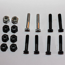 Standard Skateboard Hardware Set 1"