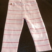 BABY GAP PINK STRIPE PANTS SIZE 12-18 MONTHS