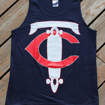 TC Longboarding Tank (Navy)